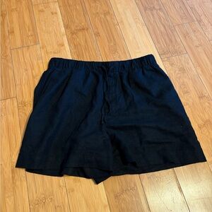 GAP Women’s Black Linen Shorts